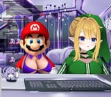 Sleepy and Mario