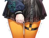 63774-hoshimachi suisei _(casual_), lower body, orange pantyhose, thig s-4147313684
