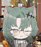 Okay.... cums