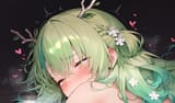 63860-nsfw, uncensored, ceres fauna _(1st costume_), green hair braide s-219946887a