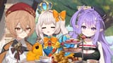 Sleepy, Clio and Mari