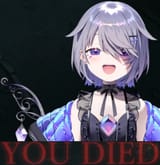 you died