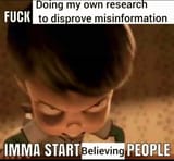 imma start believing people