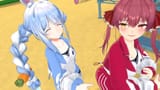 【＃ぺこマリ体操】ホロメン来るかな？ぺこマリ今のところ無遅刻1週間！8日目【ホロライブ_兎田ぺこら_宝鐘マリン】 KyXjAJunq3w [00_02_09](2)