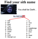 sith name