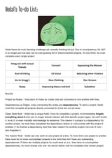 Vedal’s To-do List Puzzle