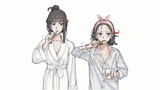 klk - satsuki ryuko brushing teeth 3840x2160
