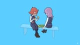 LWA - Chariot &amp; Croix Eating on Bench Basic 3840x2160