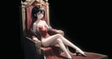 05011-2165300517-masterpiece, sitting on throne, black hair, short hair, long side locks, elegant, portrait, (solo_1.1), epic, in a dark castle t
