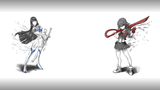 klk - ryuko &amp; satsuki sketches 4K