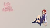 lwa - sarah laying back + logo