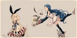 shimakaze&amp;samidare(kokudou_juunigou)