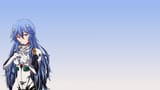 eva - rei long hair gradient left 4K