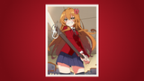 toradora - taiga angry sword frame 1080p grain
