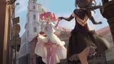 Madoka in Prague [a=Frost Leaf; c=Akemi Homura; c=Kaname Madoka; pixiv=61330061_p0; ratio=16:9]