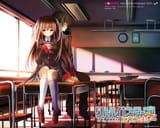 yande.re 102338 garter gun little_busters! seifuku shino_(eefy) tokido_saya wallpaper