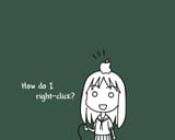 Konachan.com - 13297 apple azumanga_daioh food fruit kasuga_ayumu mac