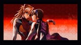 eva - asuka &amp; mari frame 2560x1440