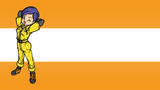 dbz - bulma jumpsuit orange 1920x1080