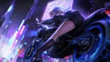 akali-kda-motorcycle-the-baddest-lol-8k-wallpaper-7680x4320-75