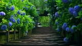 gate-plants-blue-flowers-stairs-1920x1080-wallpx.com