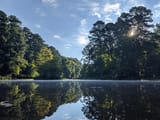 Misty waters after a cold front