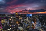 Sunset over Atlanta