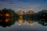 Downtown Atlanta from Piedmont Park
