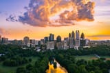Cloud halo over Atlanta