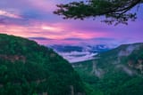Cloudland Canyon sunset