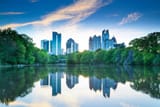 Piedmont Park skyline