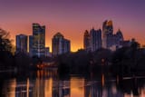 Piedmont Park, overlooking Lake Clara Meer