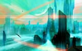 Glass Pillars 2560x1600
