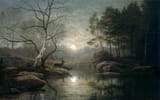 georg_eduard_otto_saal_-_forest_landscape_in_the_moonlight