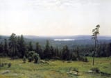 &#039;Forest Distance&#039;, 1884, Ivan Shishkin
