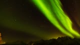 Northern Lights over Lyngen Alps