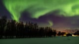 Northern Lights over Lyngen Alps 2