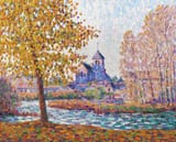 francis_picabia_-_the_church_of_montigny__autumn_effect__1908
