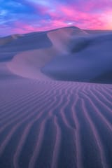 Sunrise in the Oceano Dunes, California
