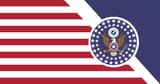 Fascist American flag