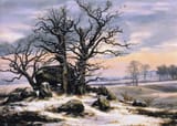 Johan_Christian_Dahl_-_Megalith_Grave_in_Winter