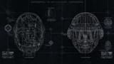 Daft Punk (Helmet Schematics) - Wallpaper