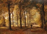everhardus_koster_-_woods_in_haarlem__holland__1862