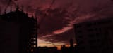 red sky
