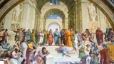 The-School-of-Athens-Raphael; Plato and Aristotle