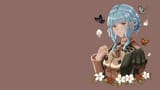 fe3h - marianne simple flowers brown 4K