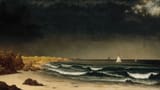 Approaching Storm Beach near Newport by Martin Johnson Heade, 1861-1862 [3840x2160]