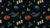 PixelArtHalloweenDarkPumpkinWP