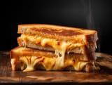 ai-generated-cheese-sandwich-on-a-wooden-board-shallow-dof-free-photo