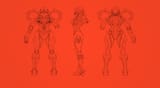 samus armor sketch orange 2880p